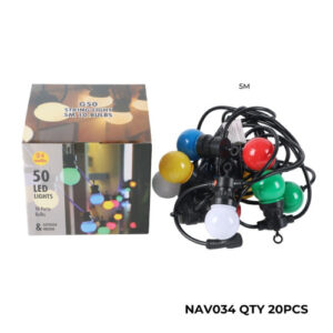 LAMP GUIRNALDA 5M 10L RGB NAV34