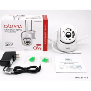 Camara ip 2 Antenas Exterior Grados