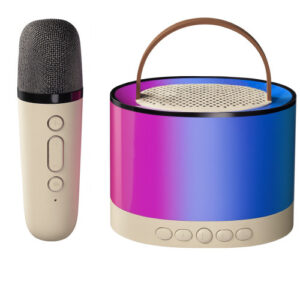 PARL.C/ 1 MICROFONO BT USB K-52 C/LUZ