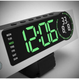 RELOJ DIGITAL MULTIF USB 40X12CM 02 RECTANG