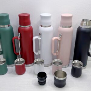 Kit Termo 1300ml Acero 304 + Mate y Bombilla - BULTO CERRADO X 35 UNIDADES