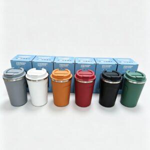 Vaso Taza Termica Acero Inox Doble Pared 350ml Cafe - BULTO CERRADO X 50 UNIDADES