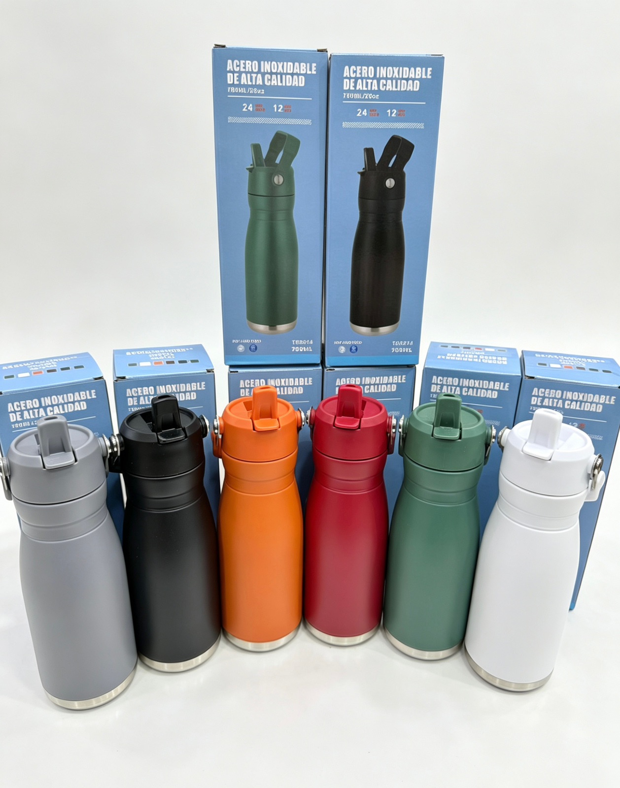 Botella Termica Deportiva Acero Inoxidable 304 780ml - BULTO CERRADO X 50 UNIDADES